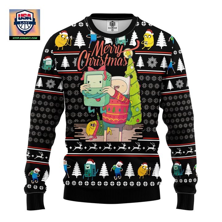 Aventure Time Ugly Christmas Sweater Amazing Gift Idea Thanksgiving Gift – Usalast