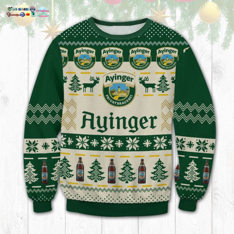 Ayinger Ugly Christmas Sweater - Unique and sober