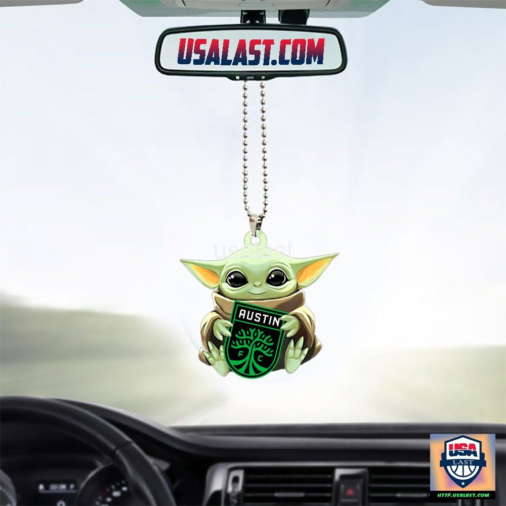 Baby Yoda Hug Austin FC Hanging Ornament – Usalast