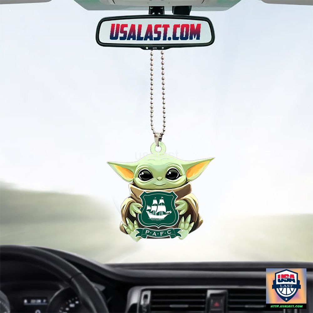 Baby Yoda Hugs Plymouth Argyle FC Hanging Ornament – Usalast