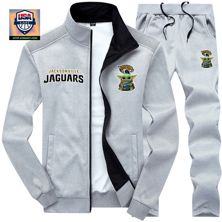 Baby Yoda NFL Jacksonville Jaguars 2D Tracksuits Jacket - You look lazy