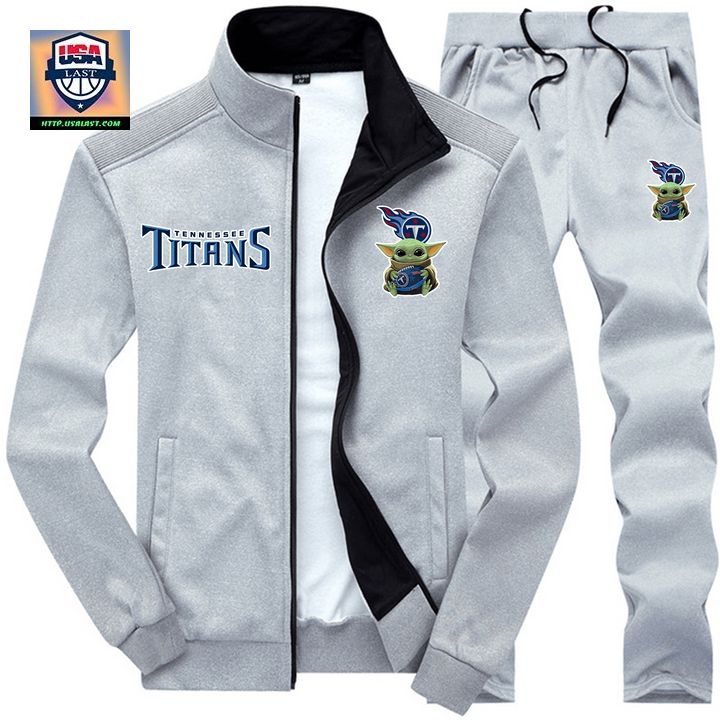 Baby Yoda NFL Tennessee Titans 2D Tracksuits Jacket – Usalast