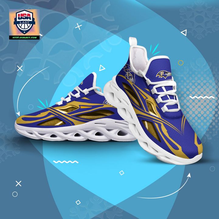 Baltimore Ravens NFL Clunky Max Soul Shoes New Model – Usalast