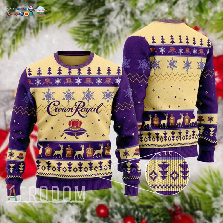 Basic Crown Royal Christmas Sweater - Wow! This is gracious