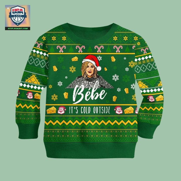 B�be It's Cold Outside Green Ugly Christmas Sweater - Amazing Pic