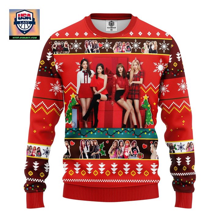 Black Pink Ugly Christmas Sweater Red 1- Amazing Gift Idea Thanksgiving Gift – Usalast