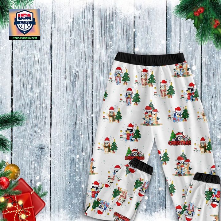 Bluey TV Series Merry Christmas Pajamas Set - My favourite picture of yours