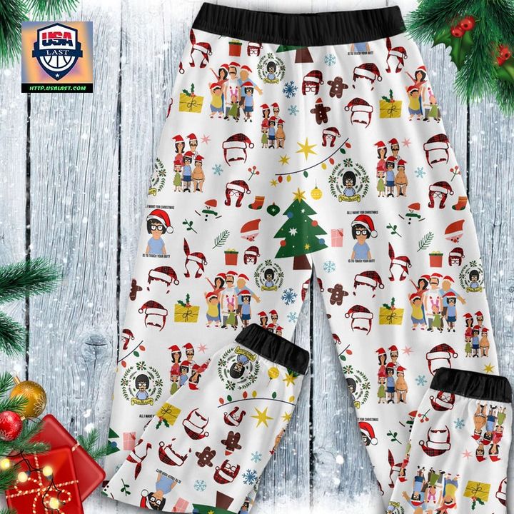 Bob's Burgers Family Christmas Pajamas Set - You look lazy