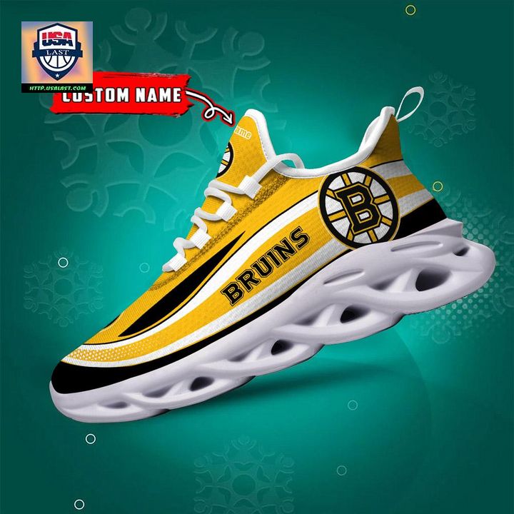 Boston Bruins NHL Clunky Max Soul Shoes New Model - You look lazy