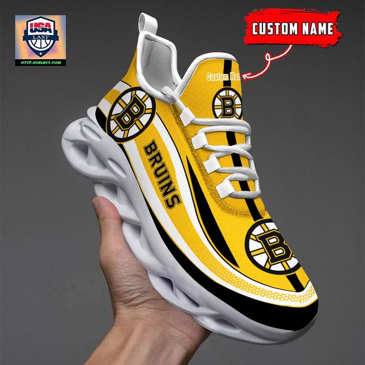 Boston Bruins NHL Clunky Max Soul Shoes New Model - Rocking picture