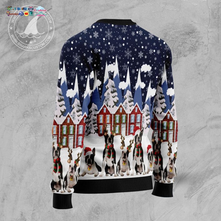 Boston Terrier Family Ugly Christmas Sweater - You are always amazing