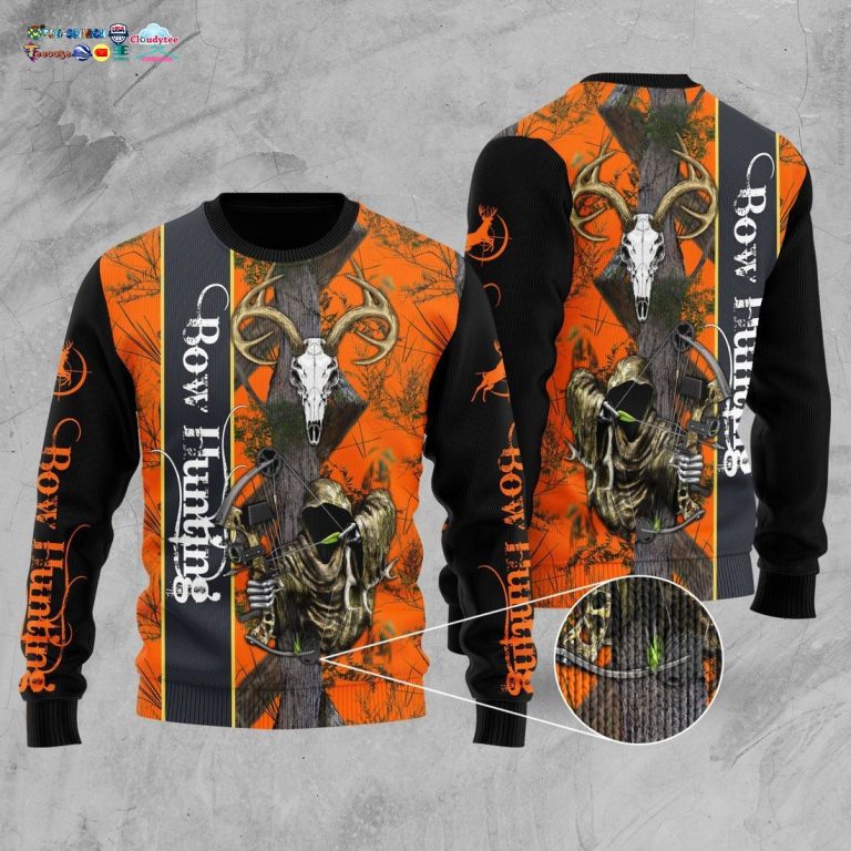 Bow Hunting Ugly Christmas Sweater - You always inspire by your look bro