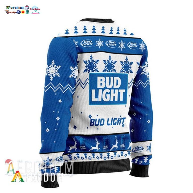 Bud Light Ver 4 Ugly Christmas Sweater - Hey! You look amazing dear