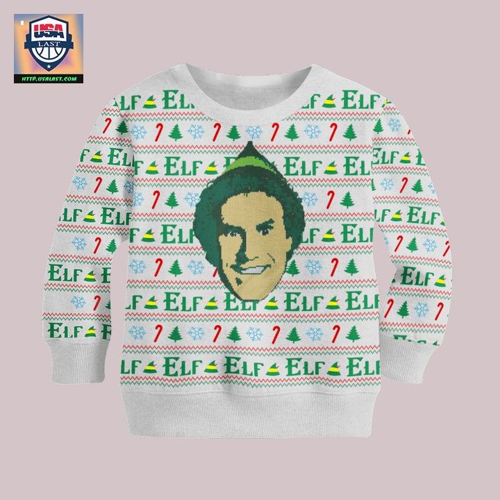 Buddy The Elf Ugly Christmas Sweater - Eye soothing picture dear