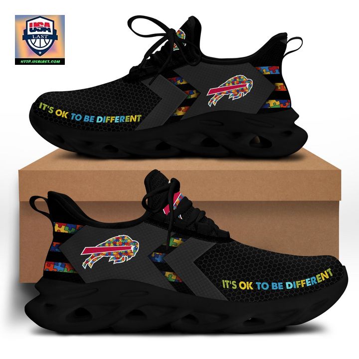 Buffalo Bills Autism Awareness It’s Ok To Be Different Max Soul Shoes – Usalast