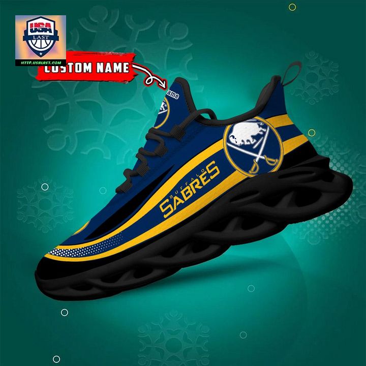 Buffalo Sabres NHL Clunky Max Soul Shoes New Model - Good click