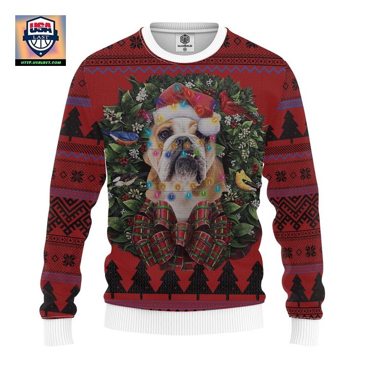 Bulldog Mc Ugly Christmas Sweater Thanksgiving Gift - Damn good