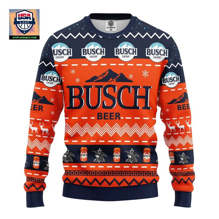 Busch Beer Ugly Christmas Sweater Amazing Gift Idea Thanksgiving Gift – Usalast