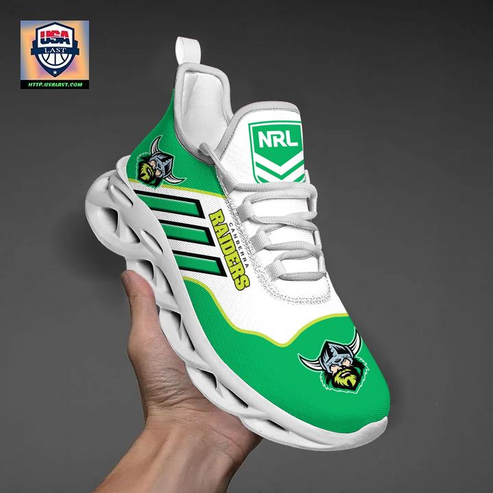 Canberra Raiders Personalized Clunky Max Soul Shoes Running Shoes – Usalast