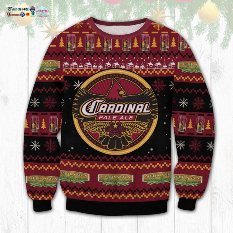 Cardinal Pale Ale Ugly Christmas Sweater - Wow! This is gracious