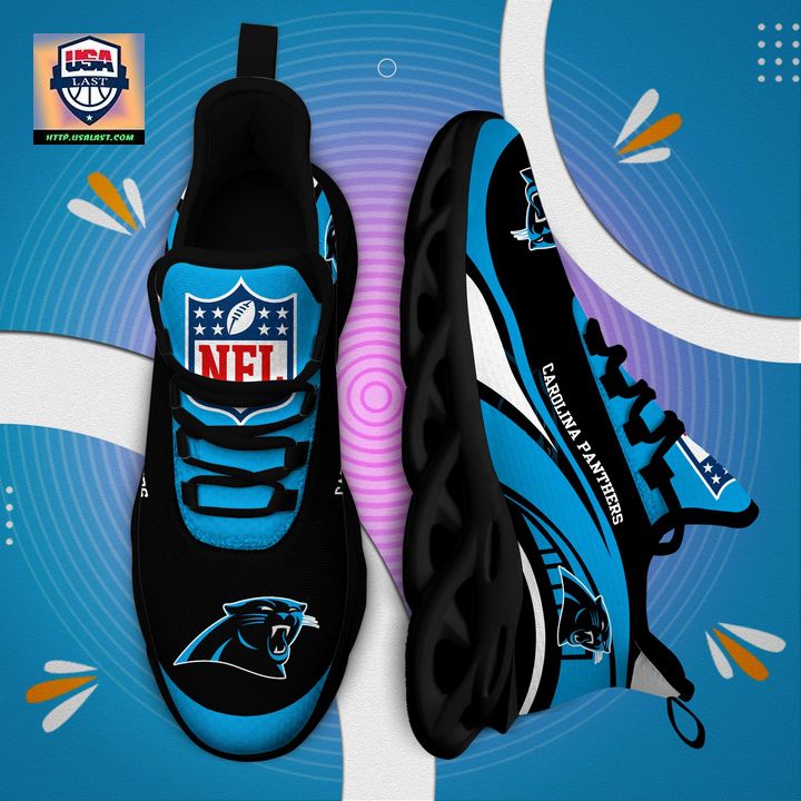 Carolina Panthers NFL Customized Max Soul Sneaker - Elegant and sober Pic