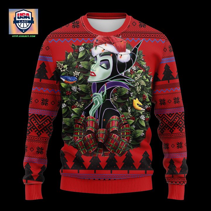 Cartoon Maleficent Noel Mc Ugly Christmas Sweater Thanksgiving Gift – Usalast