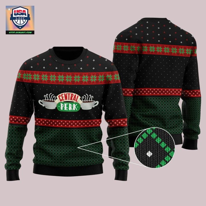 Central Perk Friends Ugly Christmas Sweater – Usalast