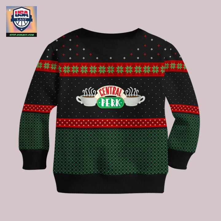 Central Perk Friends Ugly Christmas Sweater - Gang of rockstars