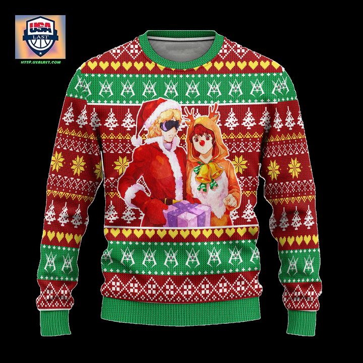 Char Aznable Anime Ugly Christmas Sweater Custom Gundam Xmas Gift – Usalast