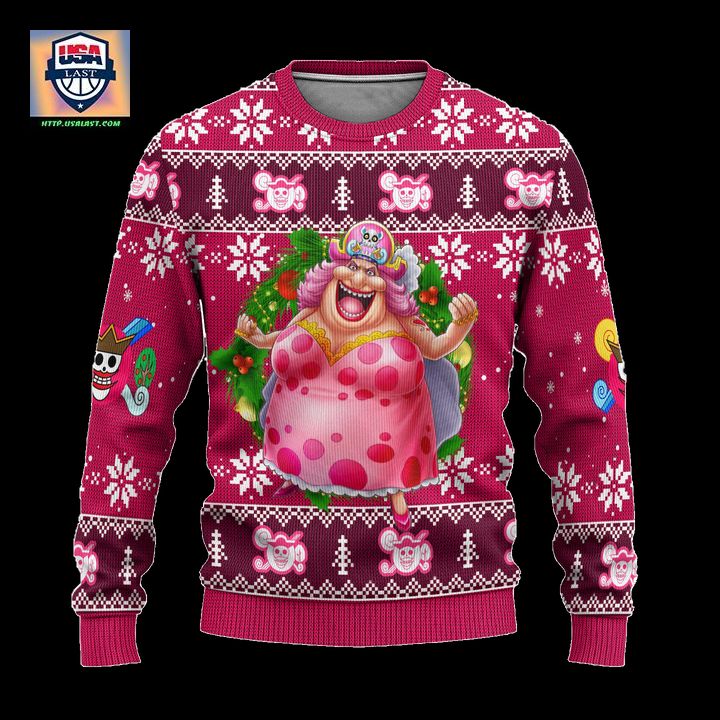 Charlotte Linlin One Piece Anime Ugly Christmas Sweater Xmas Gift – Usalast