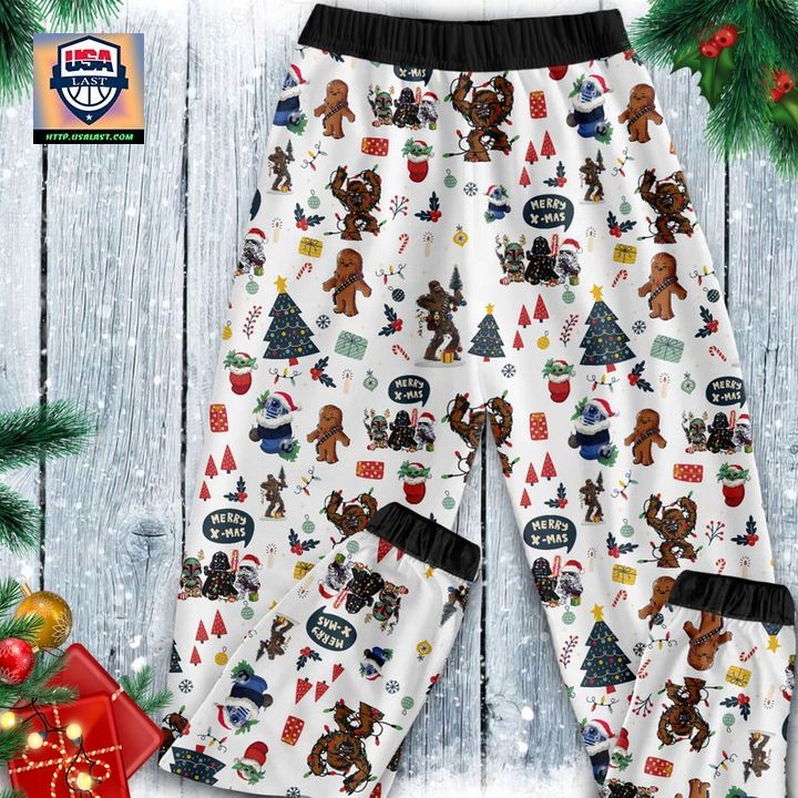 Chewbacca Christmas Short Sleeve Pajamas Set - Ah! It is marvellous