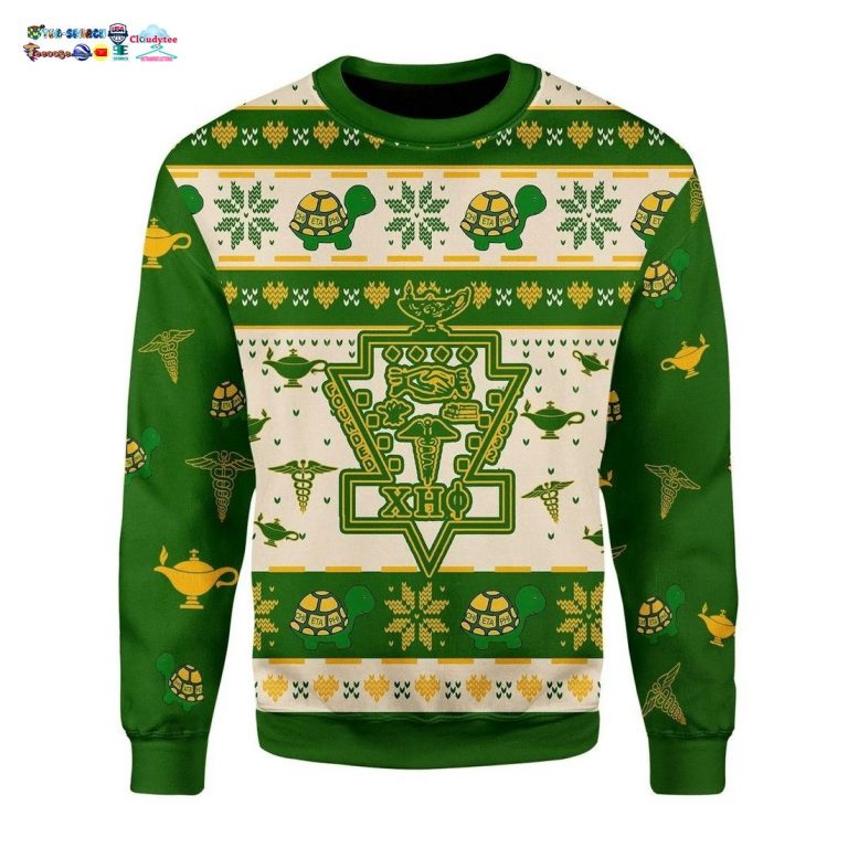 Chi Eta Phi Ugly Christmas Sweater - Have you joined a gymnasium?