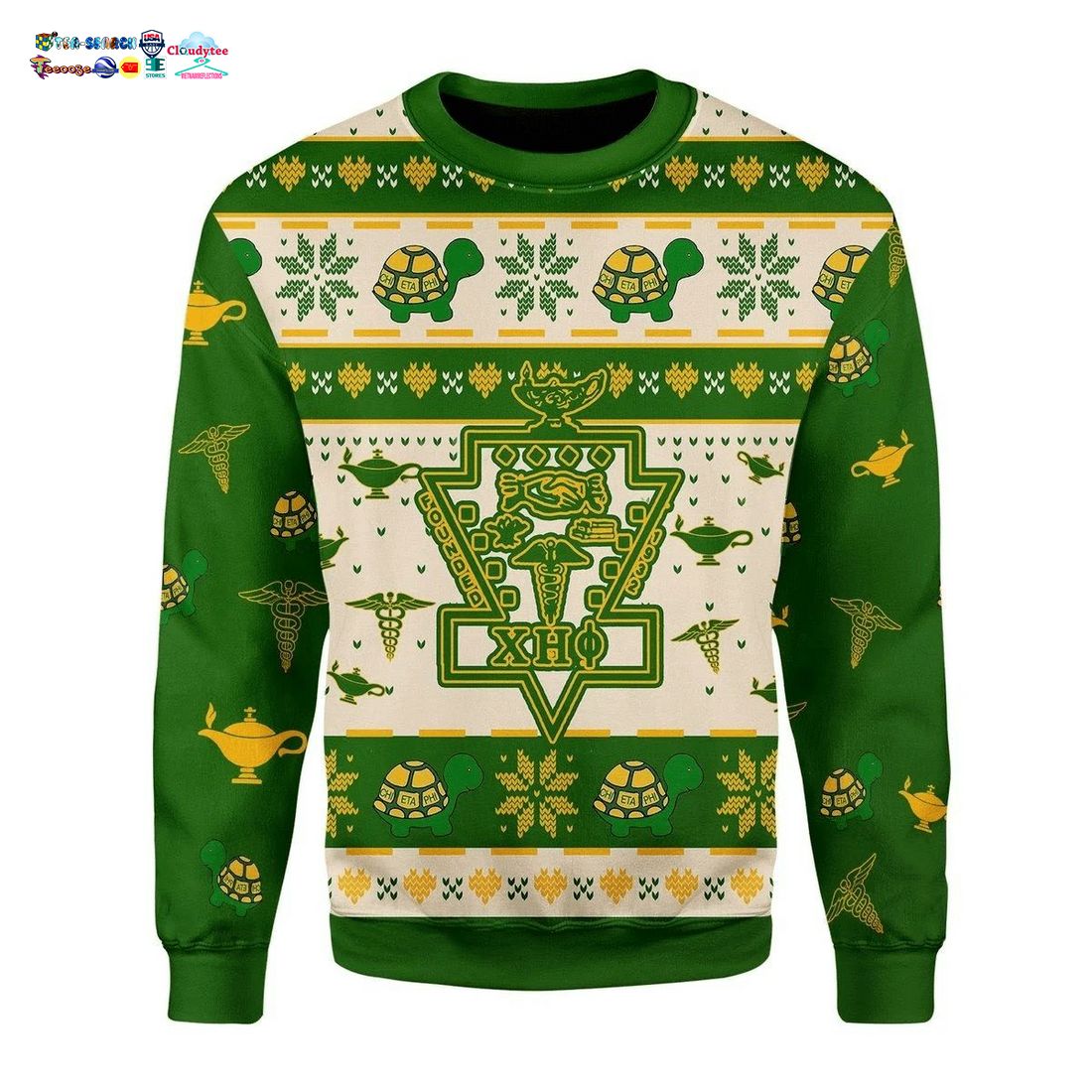 Chi Eta Phi Ugly Christmas Sweater