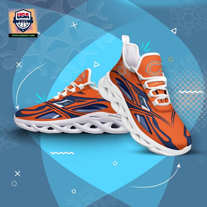 Chicago Bears NFL Clunky Max Soul Shoes New Model – Usalast
