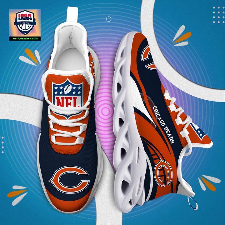 Chicago Bears NFL Customized Max Soul Sneaker – Usalast