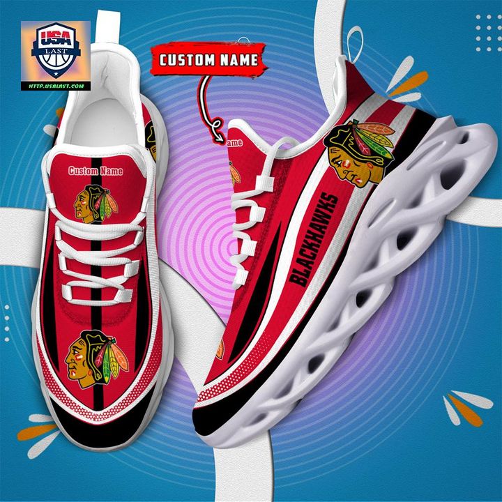 Chicago Blackhawks NHL Clunky Max Soul Shoes New Model – Usalast