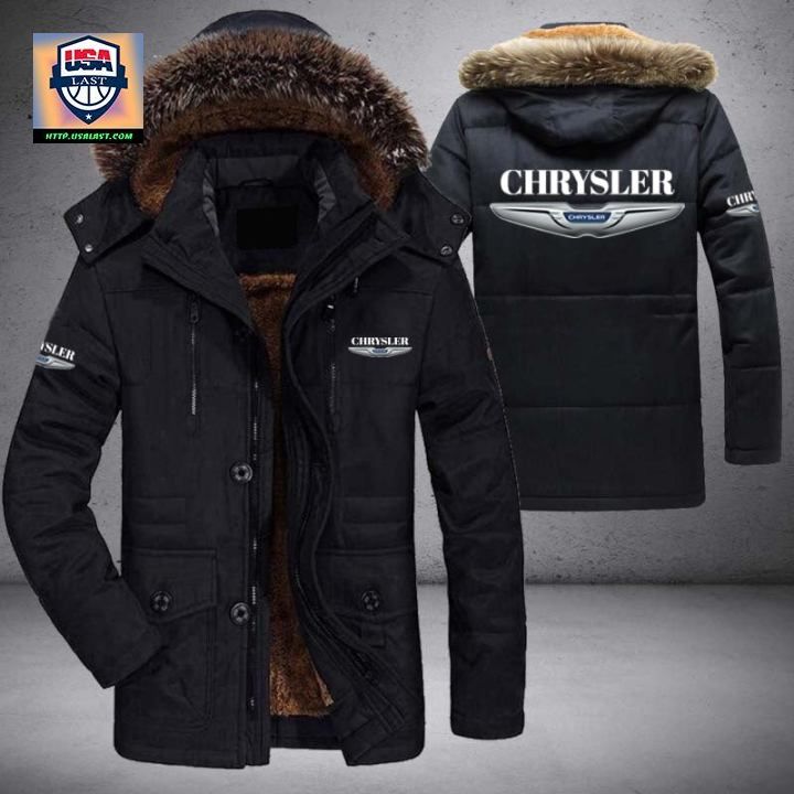 Chrysler Logo Brand Parka Jacket Winter Coat – Usalast