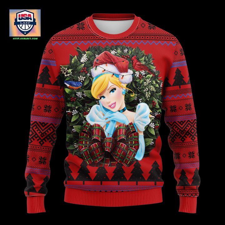 Cinderela Princess Noel Mc Ugly Christmas Sweater Thanksgiving Gift – Usalast