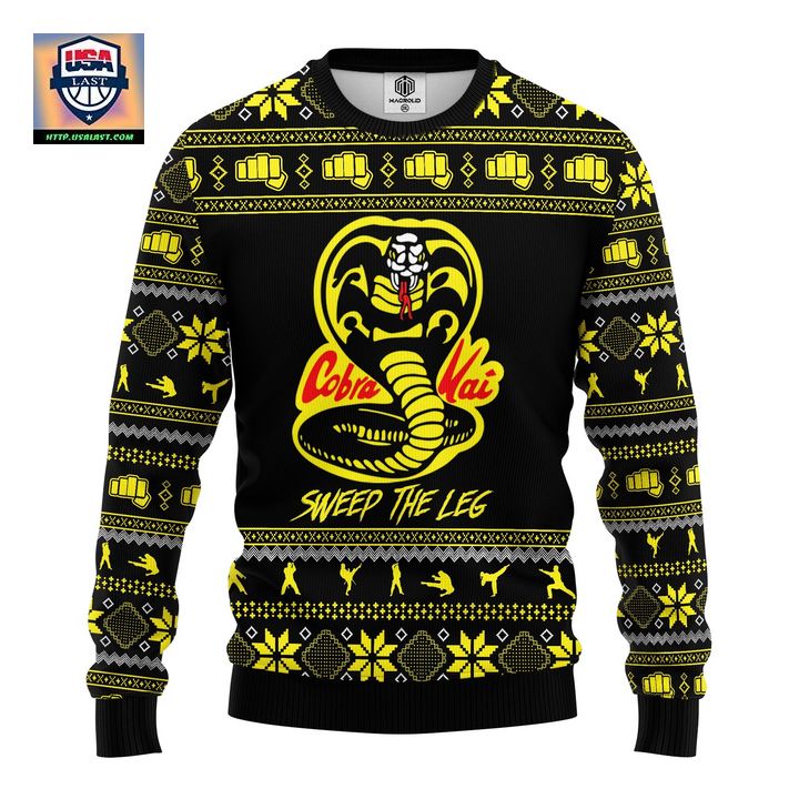 Cobra Kai Ugly Christmas Sweater Amazing Gift Idea Thanksgiving Gift – Usalast