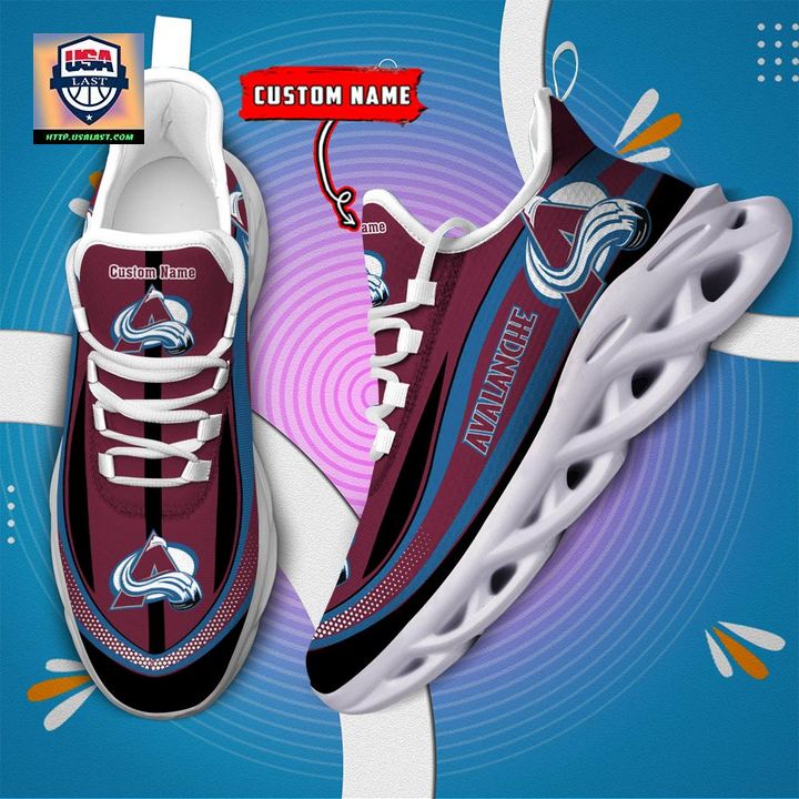 Colorado Avalanche NHL Clunky Max Soul Shoes New Model - Nice bread, I like it