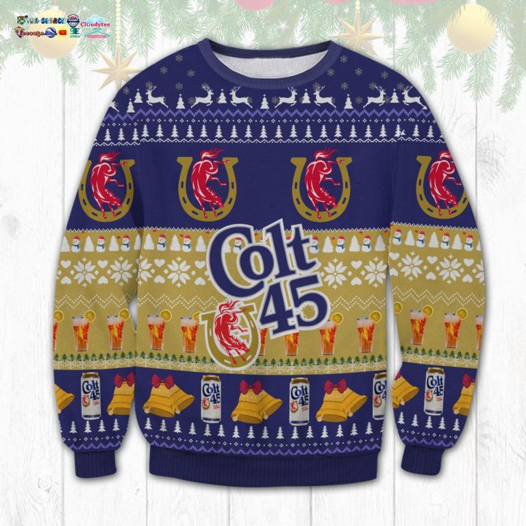 Colt 45 Ugly Christmas Sweater - I can see the development in your personality