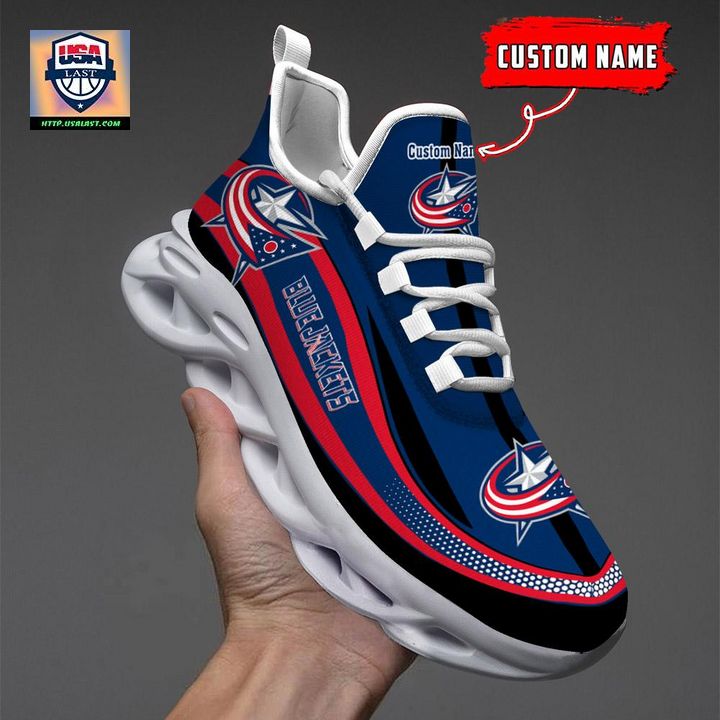 Columbus Blue Jackets NHL Clunky Max Soul Shoes New Model - Stand easy bro