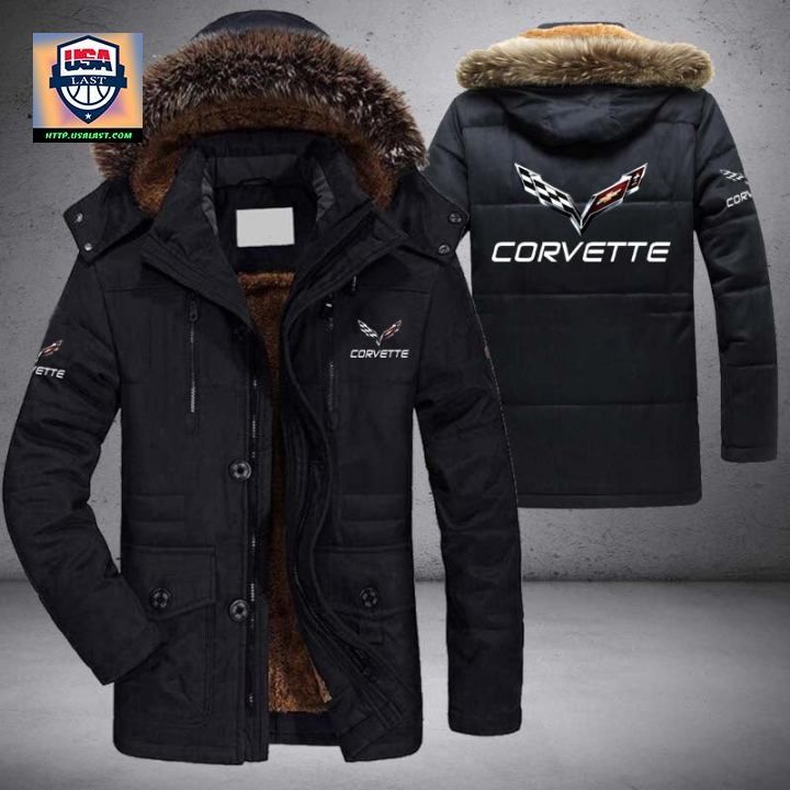 Corvette C7 Logo Brand Parka Jacket Winter Coat – Usalast