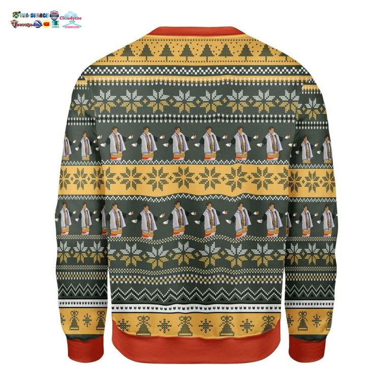 Could I Be Wearing Anymore Clothes Ugly Christmas Sweater - Natural and awesome