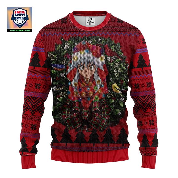Cute Inuyasha Mc Ugly Christmas Sweater Thanksgiving Gift - Cool look bro
