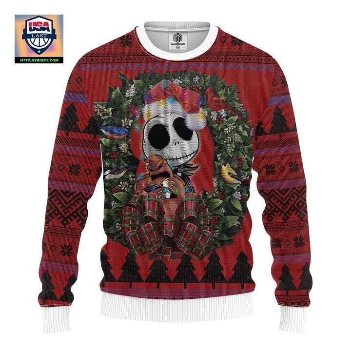 Cute Jack Nightmare Before Christmas Mc Ugly Christmas Sweater Thanksgiving Gift – Usalast