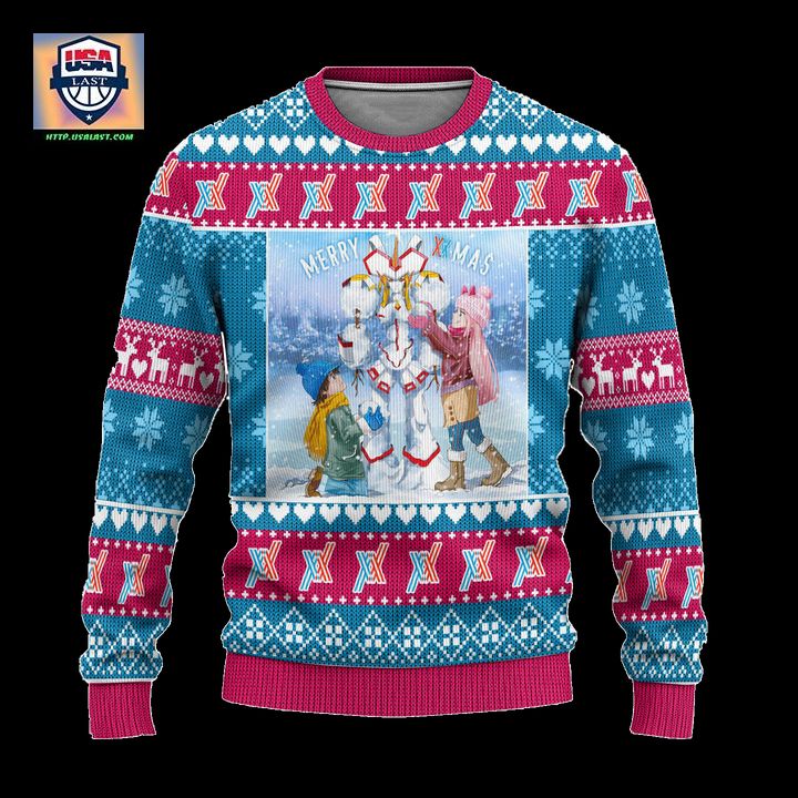 Darling In The Franxx Anime Ugly Christmas Sweater Custom Xmas Gift – Usalast