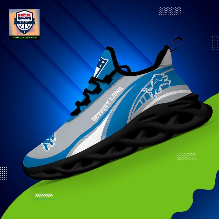 Detroit Lions NFL Customized Max Soul Sneaker - Great, I liked it