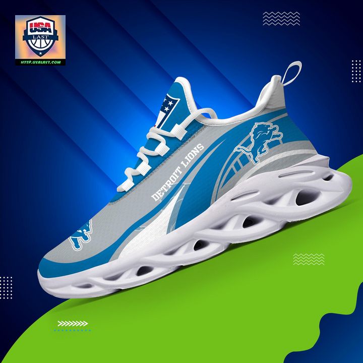 Detroit Lions NFL Customized Max Soul Sneaker - Good one dear