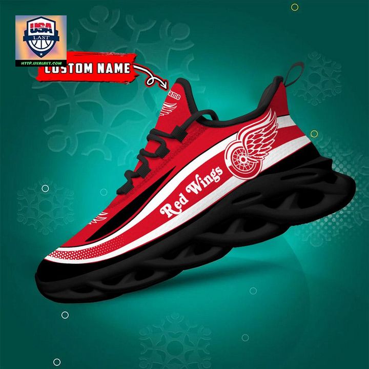 Detroit Red Wings NHL Clunky Max Soul Shoes New Model - Rocking picture